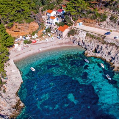 Beautiful Beach on Mljet Island