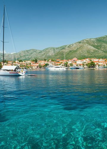 Cavtat Town in Dalmatia Region