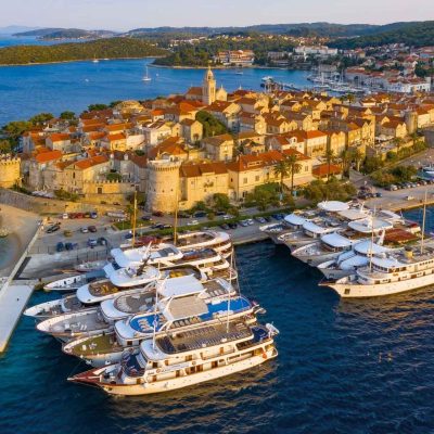 Harbour in Korcula