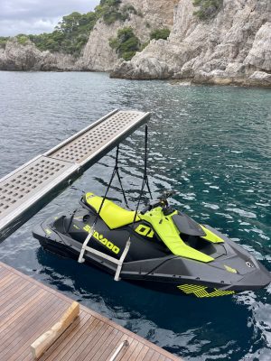 Jetski on Adriatic Sea
