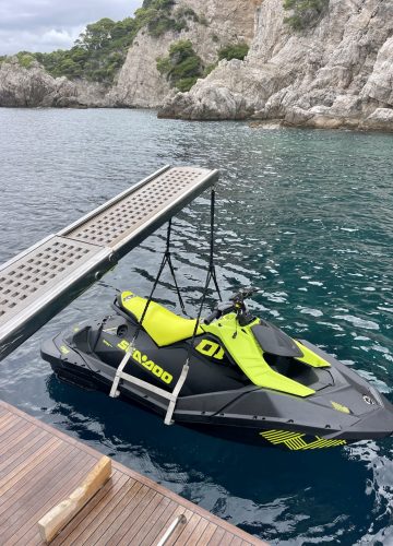Jetski on Adriatic Sea