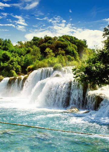 Waterfalls Krka, National Park, Dalmatia, Croatia