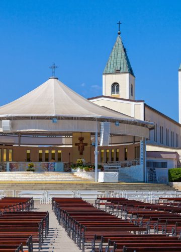 Saint James church of Medjugorje in Bosnia Herzegovina.