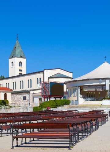 Saint James church of Medjugorje in Bosnia Herzegovina.