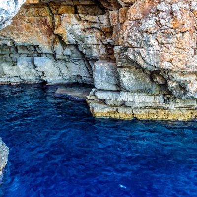 Odysseus Cave On Island Mljet