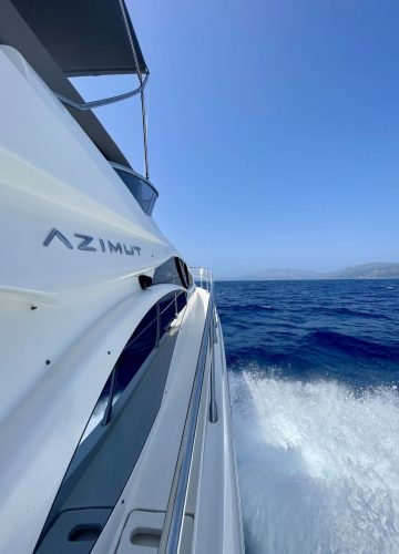 View of Sea From a Yacht