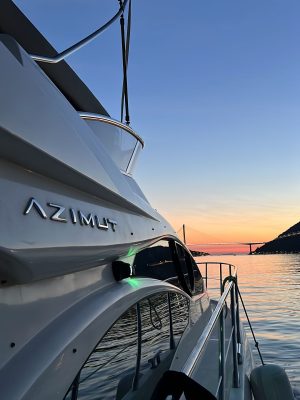 View of Sunset From Azimut 43 FLY