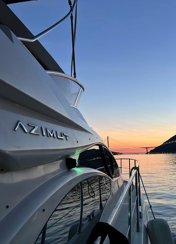 View of Sunset From Azimut 43 FLY