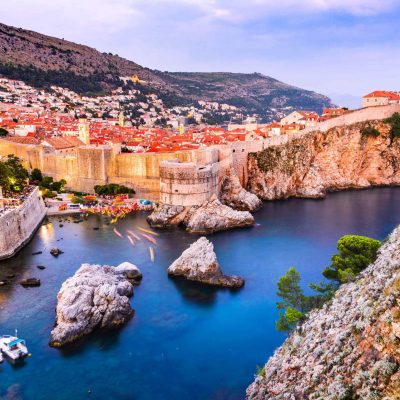 Panorama of Dubrovnik's Walls