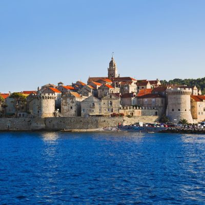 View of Korcula From the Sea