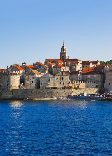 Korčula From the Sea