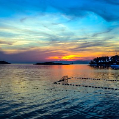 Sunset on Island Mljet